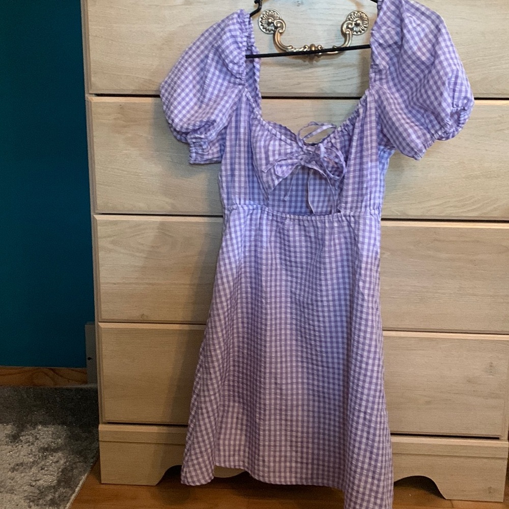 checkered sundress